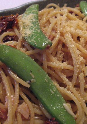 ドライトマトのパスタ-レシピのメイン写真