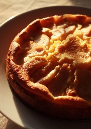 洋梨とサワークリームのケーキ-レシピのメイン写真