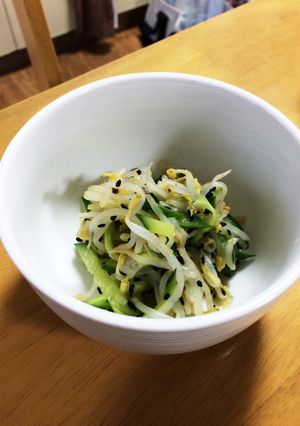 もやしとキュウリのサジー入り中華サラダ-レシピのメイン写真