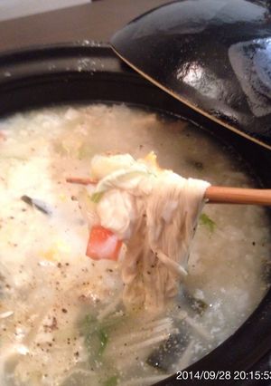 湯葉雑炊♫〆が主役！！-レシピのメイン写真