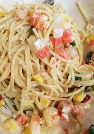 簡単サラダスパゲティ-レシピのメイン写真
