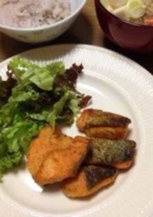 簡単！カレー風味の鮭のソテー-レシピのメイン写真