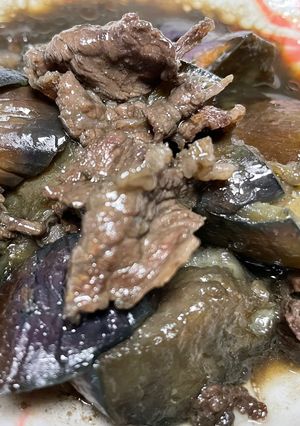 牛肉と茄子の煮物-レシピのメイン写真