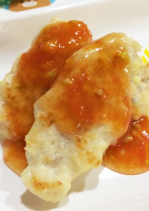 手づかみ応援離乳食☆チキンナゲット-レシピのメイン写真