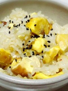 実りの秋!栗ご飯♡-レシピのメイン写真