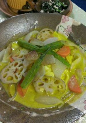 秋の味覚で生パスタ-レシピのメイン写真
