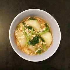 รูปของ これからの季節に！簡単かぶらのくず煮