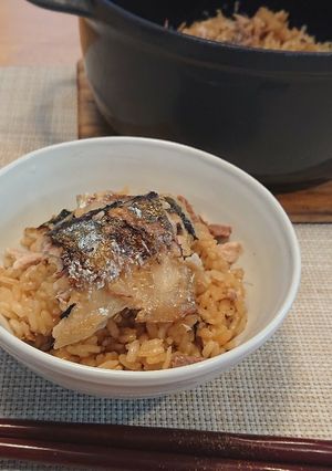さんまの炊き込みご飯-レシピのメイン写真