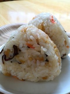 てんむす風おにぎり♪-レシピのメイン写真