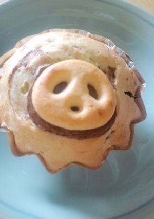 さくさくぱんだチョコマドレーヌ-レシピのメイン写真