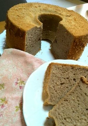雑だけど超美味しいココアシフォンケーキ-レシピのメイン写真