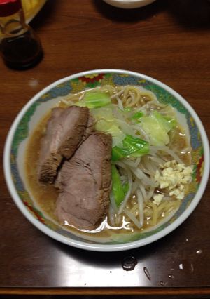 二郎系豚骨醤油ラーメン2-レシピのメイン写真