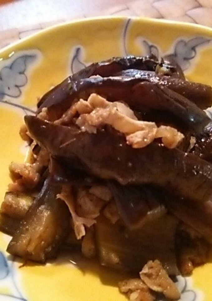 なすと油揚げの煮物-レシピのメイン写真