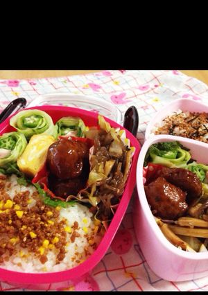 毎日弁当^ ^-レシピのメイン写真