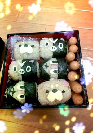 薩摩剣士隼人キャラ弁☆ツンツン他-レシピのメイン写真