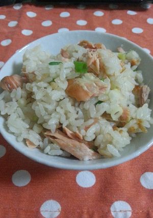 秋鮭の炊き込みご飯-レシピのメイン写真