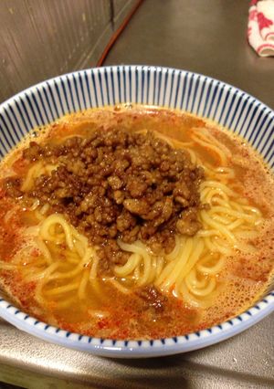 日清ラ王で楽々担々麺〈甜麺醤ver〉-レシピのメイン写真