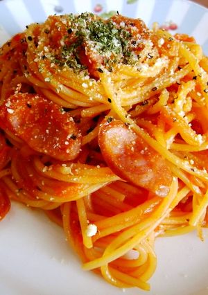 フレッシュトマトのナポリタン-レシピのメイン写真