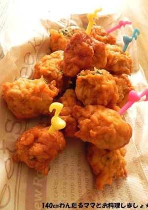 トマトソースで簡単★トマトバジルナゲット-レシピのメイン写真