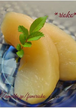 *簡単!和果ごこちのりんご煮*-レシピのメイン写真