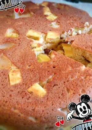 りんごとサツイマモのおからケーキ♡-レシピのメイン写真