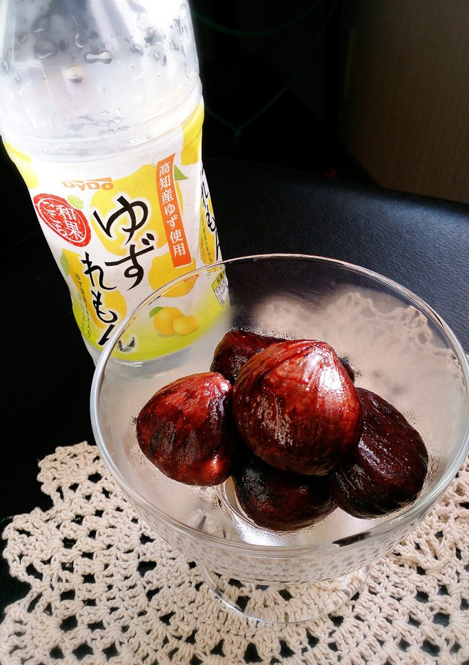 ゆず薫る栗の渋皮煮♪-レシピのメイン写真