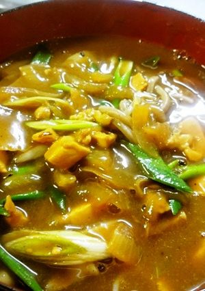 ルーと麺つゆで簡単うま♪カレー南蛮-レシピのメイン写真