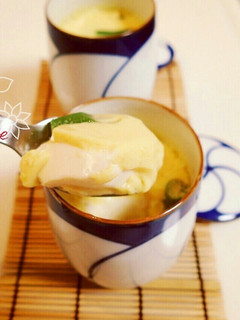 簡単に料亭の味♪とうふの入った茶碗蒸-レシピのメイン写真