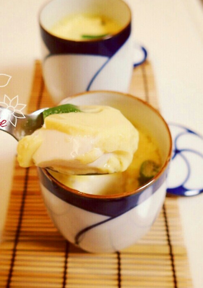 簡単に料亭の味♪とうふの入った茶碗蒸-レシピのメイン写真