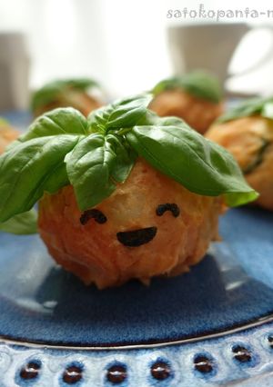 簡単にできるトマト味の可愛いポテトサラダ-レシピのメイン写真