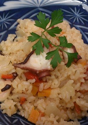 アローシュドポルヴォ風 たこご飯 -レシピのメイン写真
