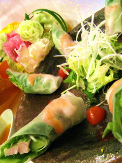 野菜たっぷり!幸せの生春巻-レシピのメイン写真