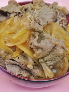 我が家のオリジナル牛丼☆-レシピのメイン写真