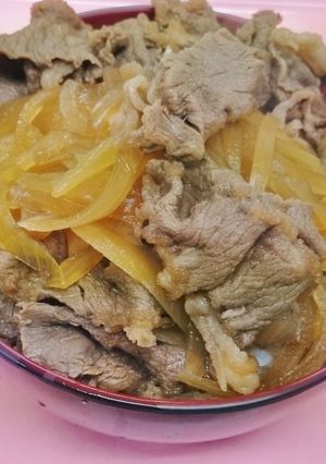 我が家のオリジナル牛丼☆-レシピのメイン写真