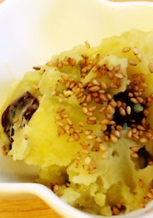 電子レンジで作る ほくほくスイートポテト-レシピのメイン写真