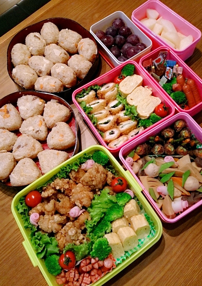 ＊2014 運動会のお弁当 覚書＊-レシピのメイン写真