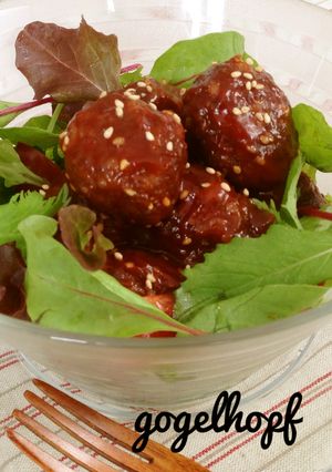 お弁当に❀ライス入り肉団子-レシピのメイン写真