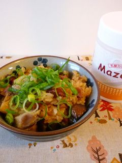 【マゼカル】蒸し器不要!中華おこわ-レシピのメイン写真