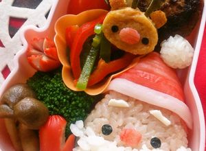 クリスマス 簡単 キャラ弁＊サンタさん-レシピのメイン写真