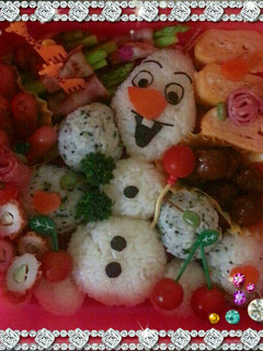 オラフのおにぎり-レシピのメイン写真