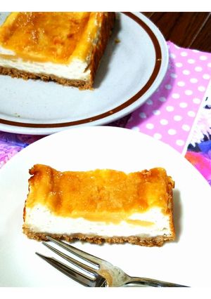 クリチなし☆二層のレモンチーズケーキ-レシピのメイン写真