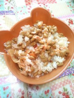 キムチ納豆ご飯-レシピのメイン写真