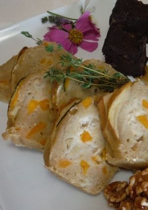 南瓜と林檎のココナッツ風パウンドケーキ-レシピのメイン写真