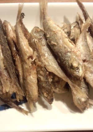 超簡単!下処理要らず★豆あじの唐揚げ-レシピのメイン写真