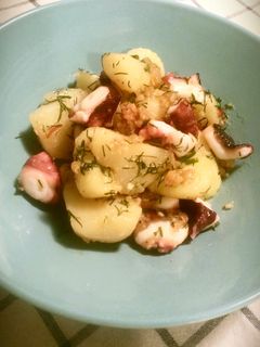 じゃがいもとタコのペペロンチーノ-レシピのメイン写真
