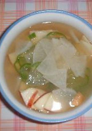 りんごのスープ-レシピのメイン写真