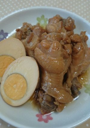 手羽元とたまごの煮物✱圧力鍋で簡単-レシピのメイン写真