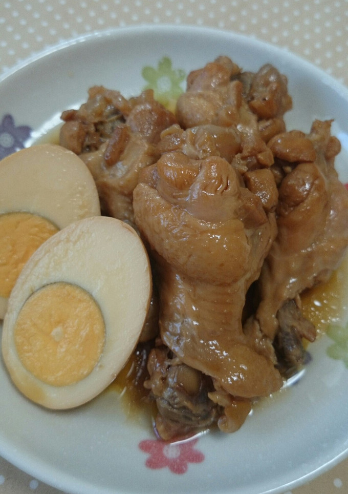 手羽元とたまごの煮物✱圧力鍋で簡単-レシピのメイン写真