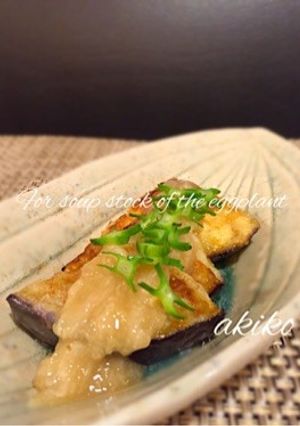 茄子の長芋あんかけ-レシピのメイン写真