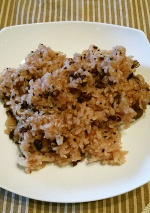 残ったお赤飯で焼飯♪-レシピのメイン写真